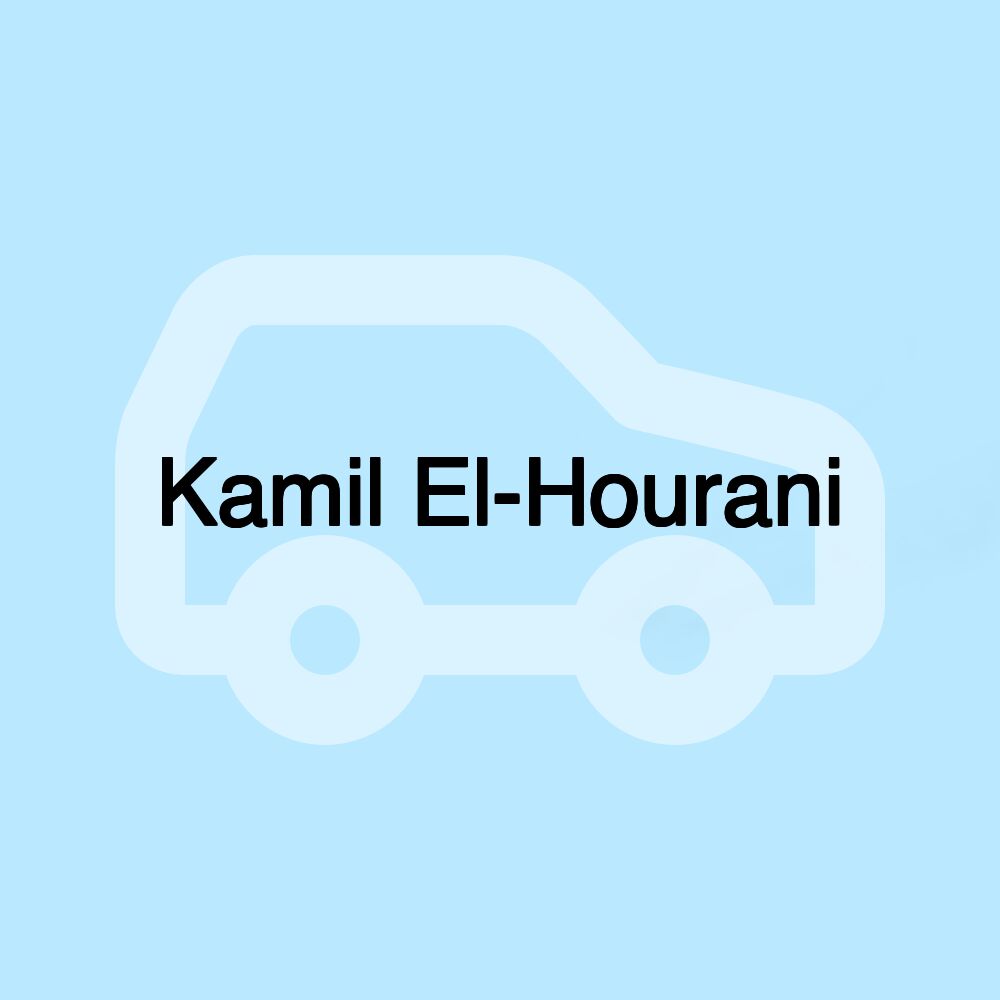 Kamil El-Hourani Kamil El-Hourani
