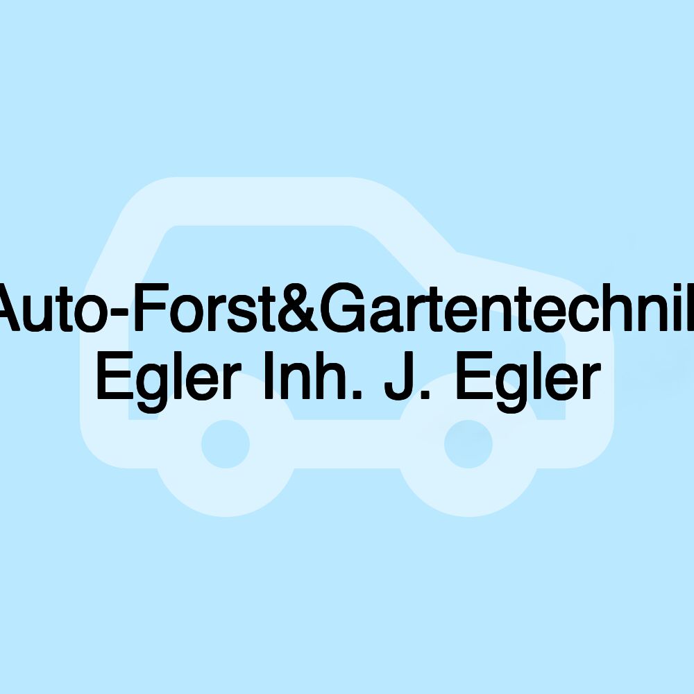 Auto-Forst&Gartentechnik Egler Inh. J. Egler