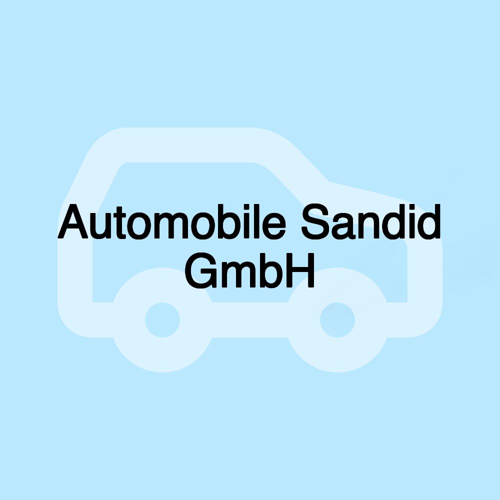 Automobile Sandid GmbH Automobile Sandid GmbH