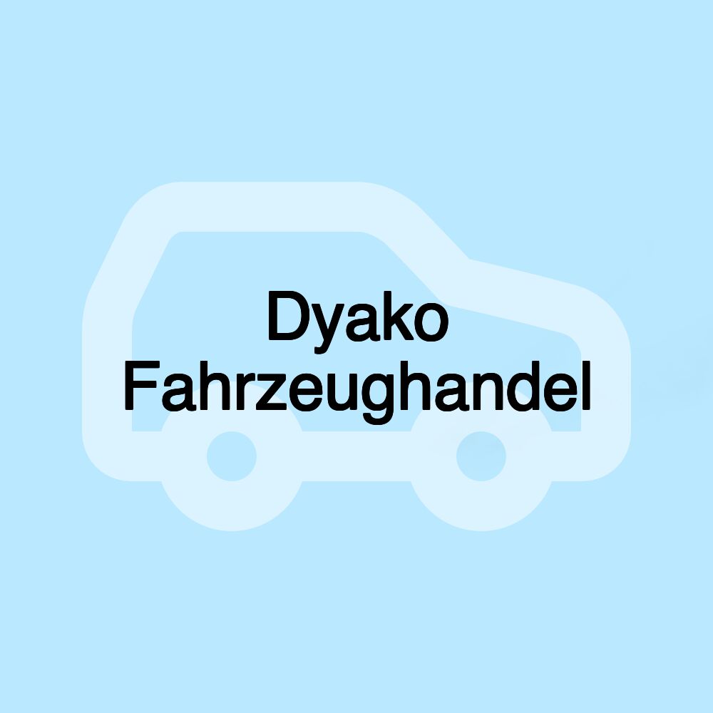 Dyako Fahrzeughandel