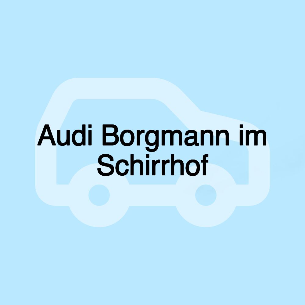 Audi Borgmann im Schirrhof