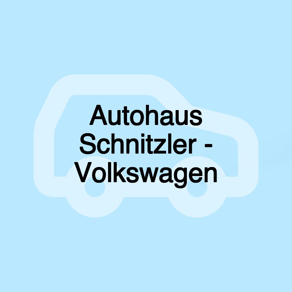 Autohaus Schnitzler - Volkswagen