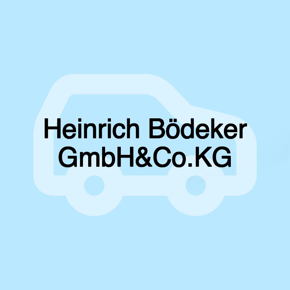 Heinrich Bödeker GmbH&Co.KG