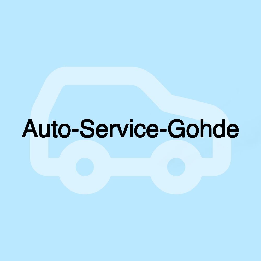 Auto-Service-Gohde Auto-Service-Gohde