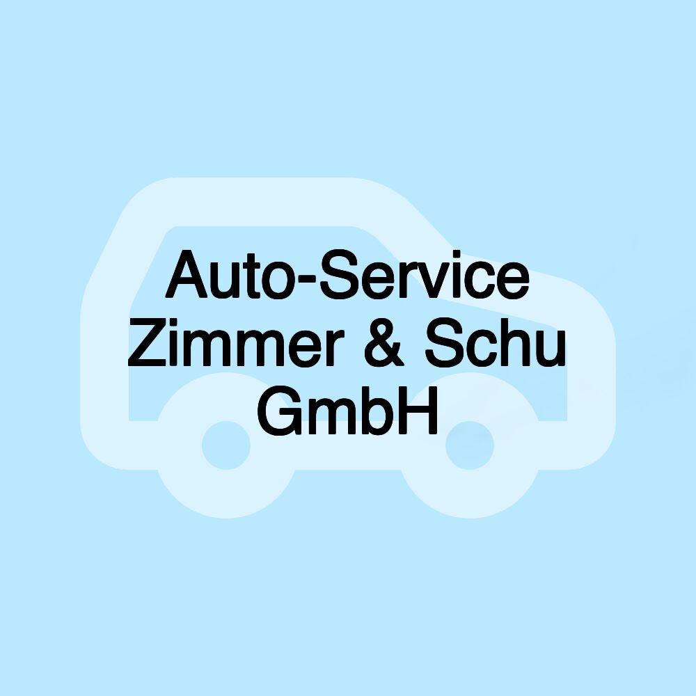 Auto-Service Zimmer & Schu GmbH