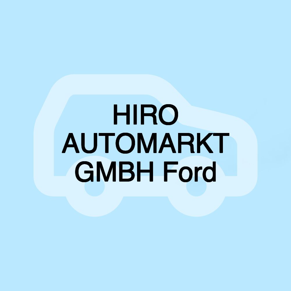 HIRO AUTOMARKT GMBH Ford