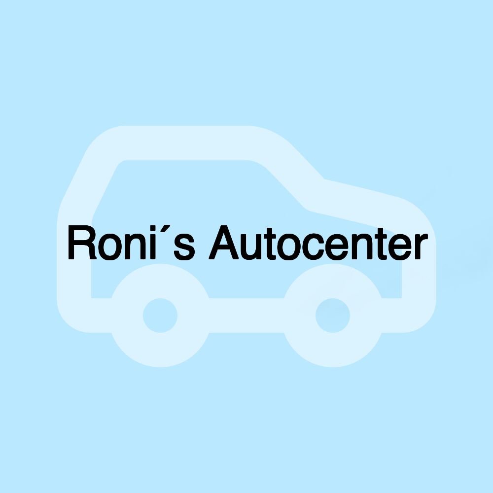 Roni´s Autocenter