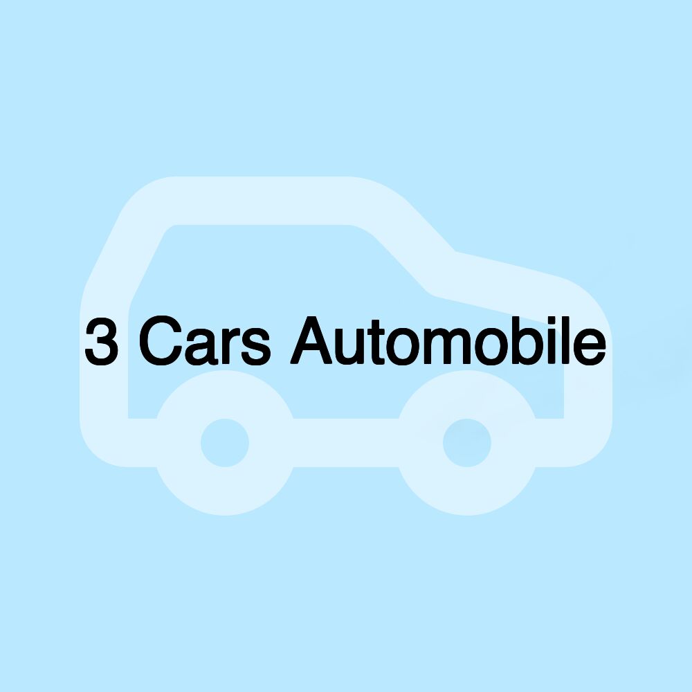 3 Cars Automobile