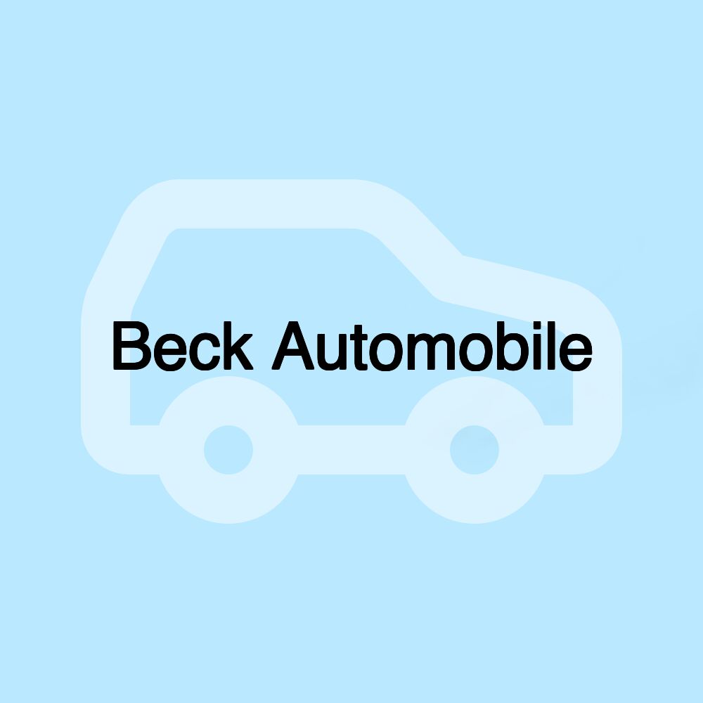 Beck Automobile Beck Automobile