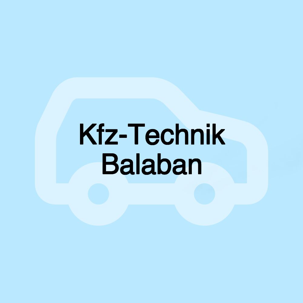 Kfz-Technik Balaban Kfz-Technik Balaban