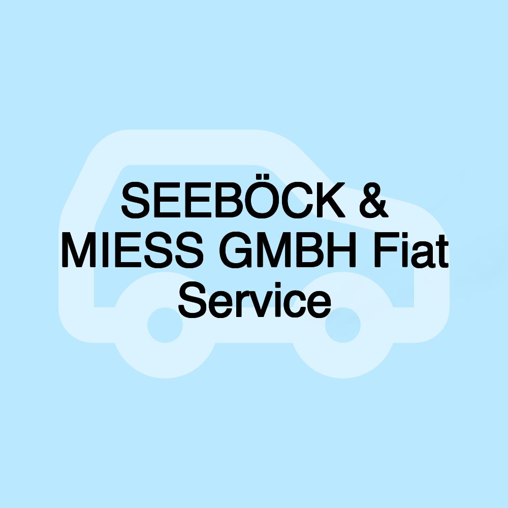 SEEBÖCK & MIESS GMBH Fiat Service