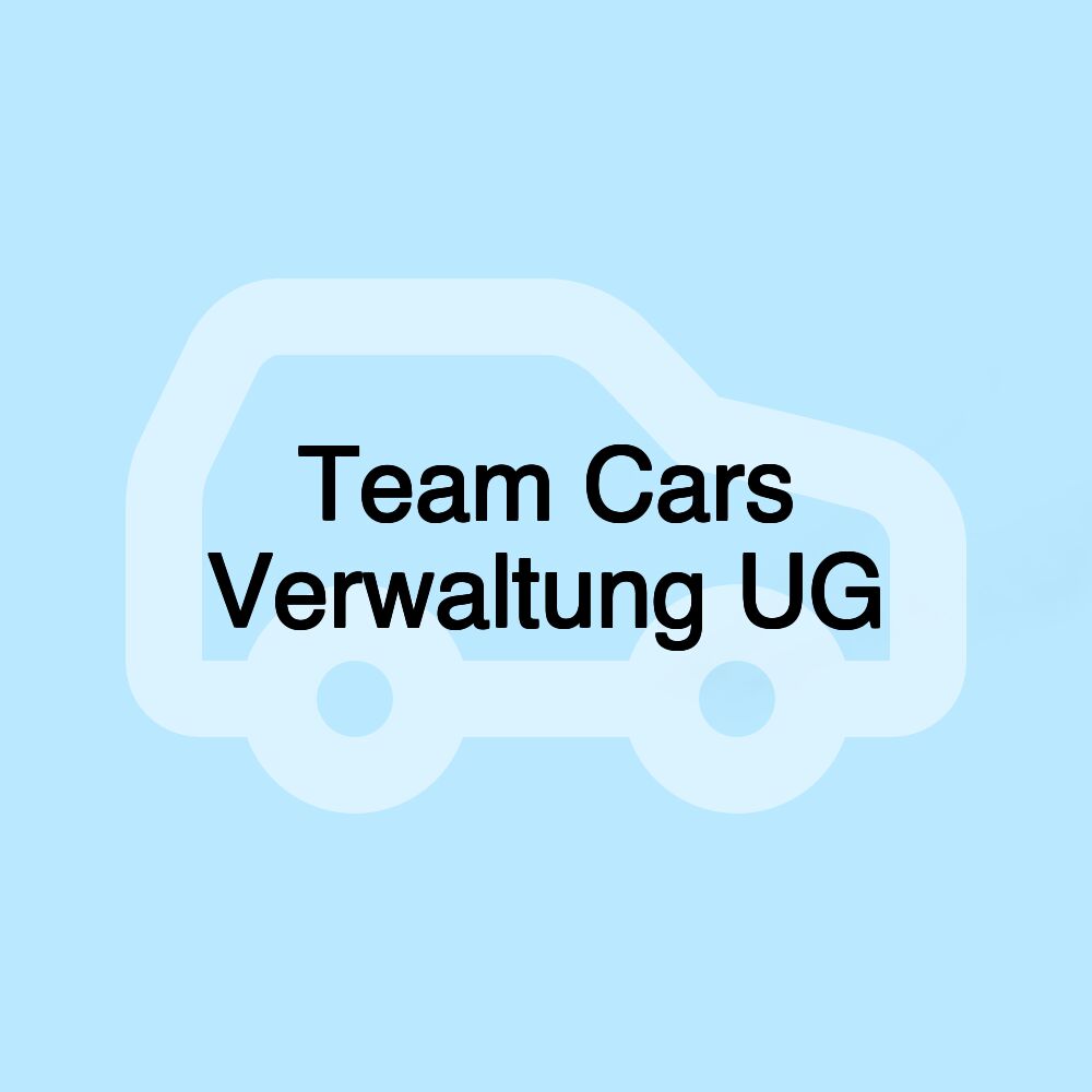 Team Cars Verwaltung UG