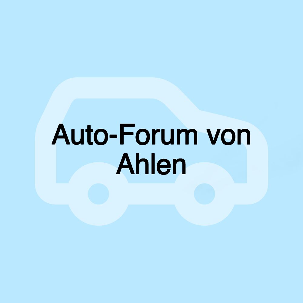 Auto-Forum von Ahlen