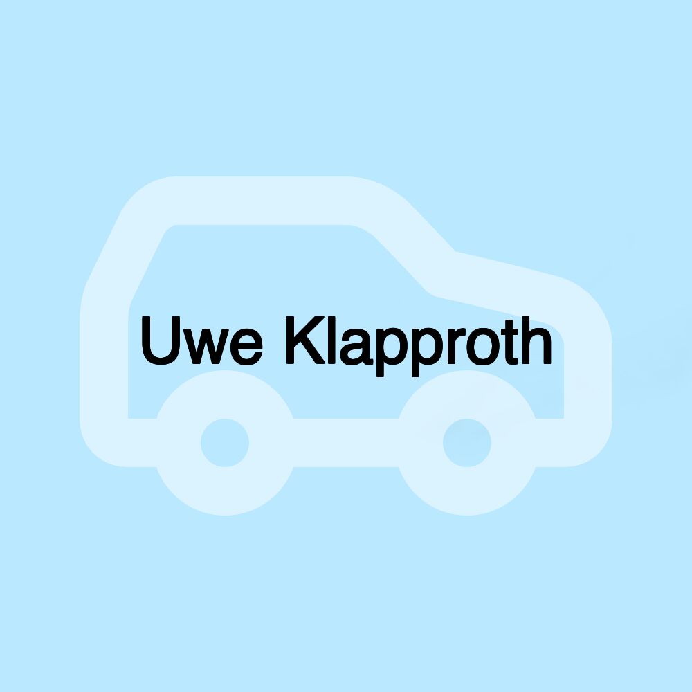 Uwe Klapproth