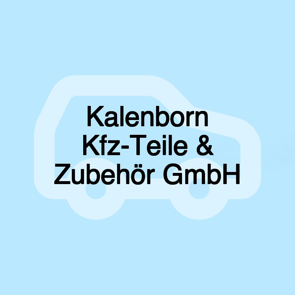 Kalenborn Kfz-Teile & Zubehör GmbH