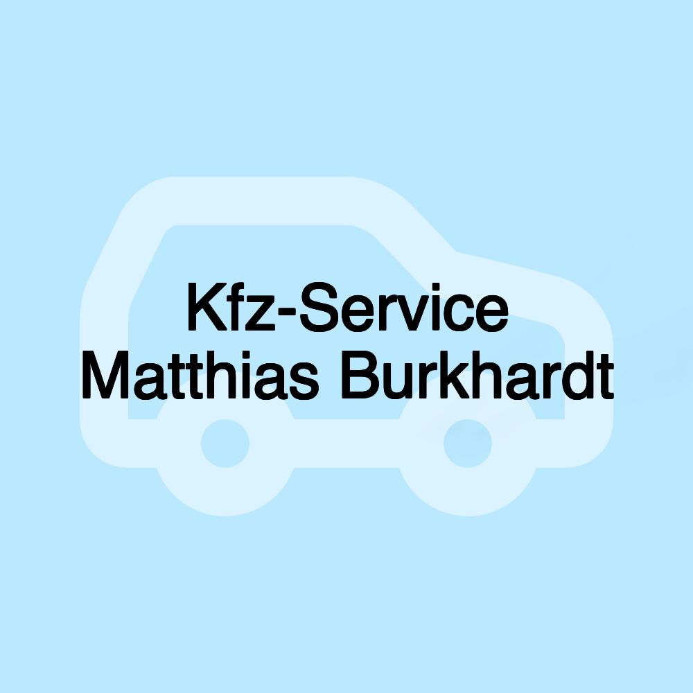 Kfz-Service Matthias Burkhardt