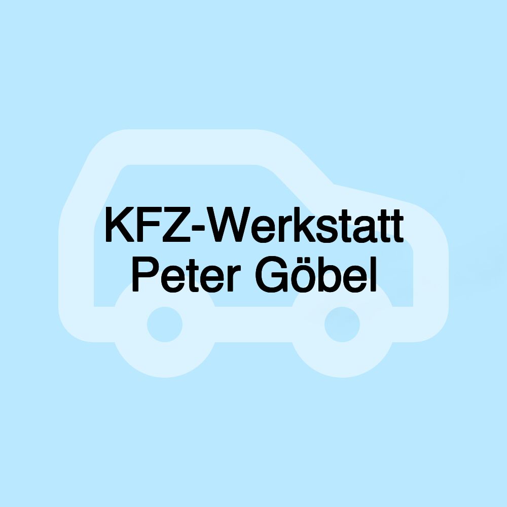 KFZ-Werkstatt Peter Göbel