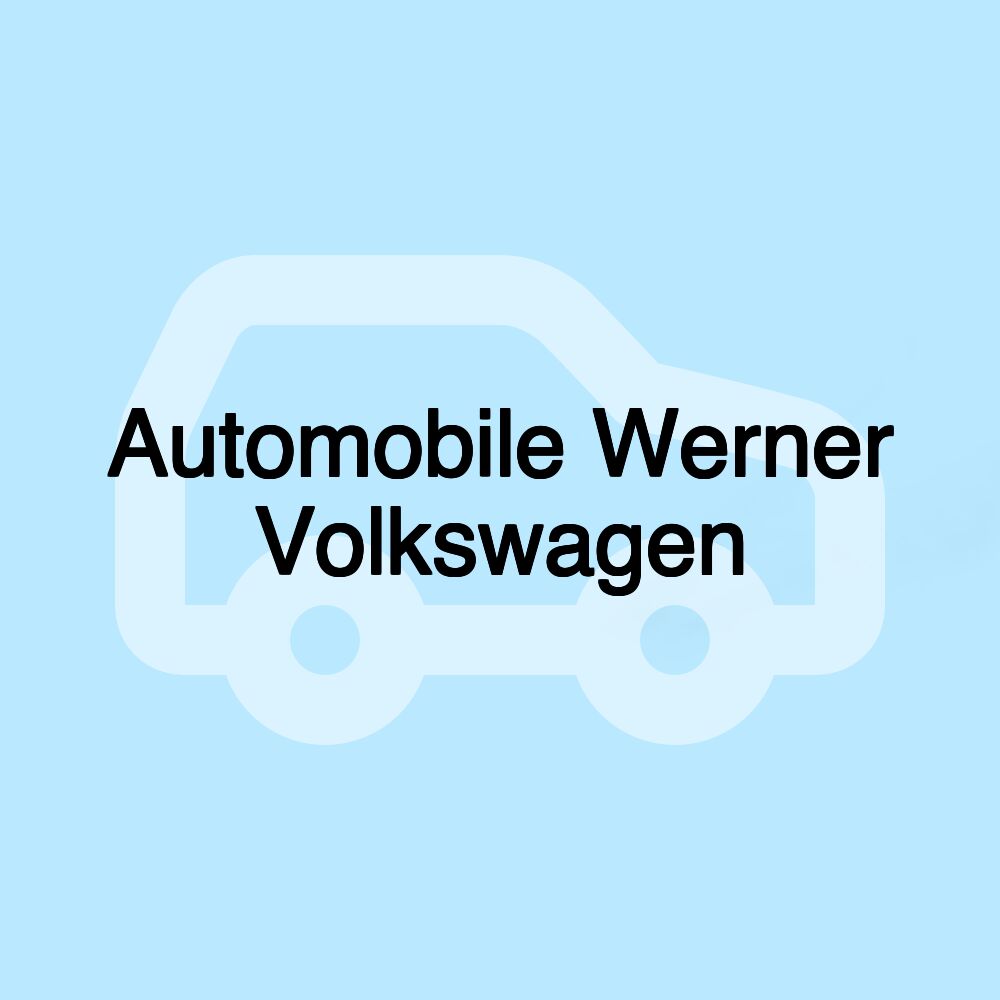 Automobile Werner Volkswagen
