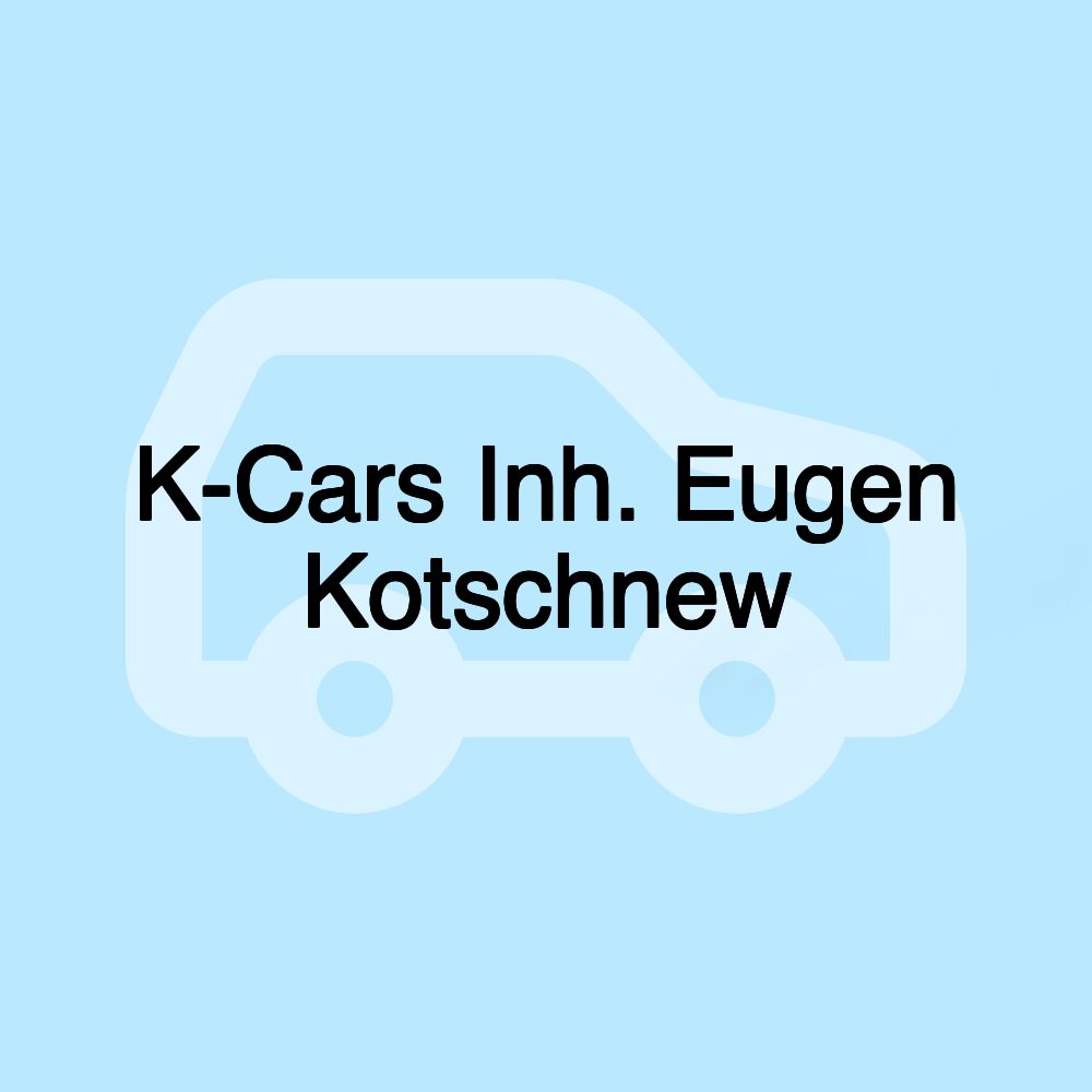 K-Cars Inh. Eugen Kotschnew