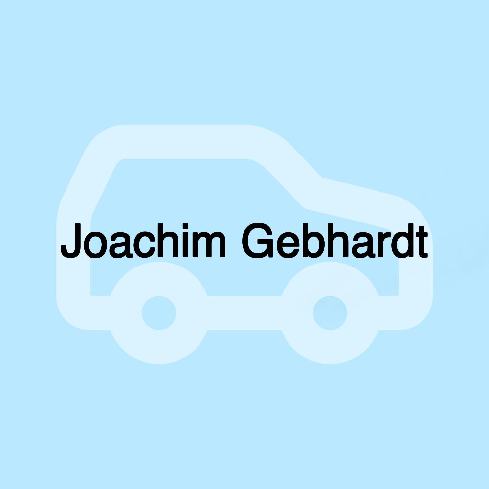 Joachim Gebhardt