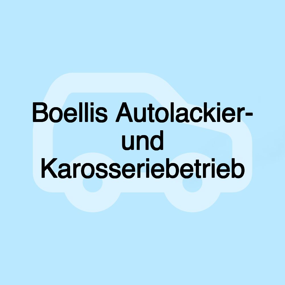 Boellis Autolackier- und Karosseriebetrieb