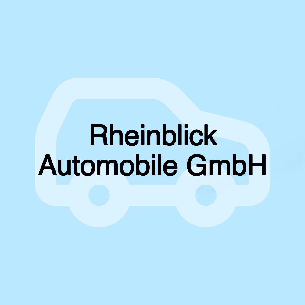 Rheinblick Automobile GmbH