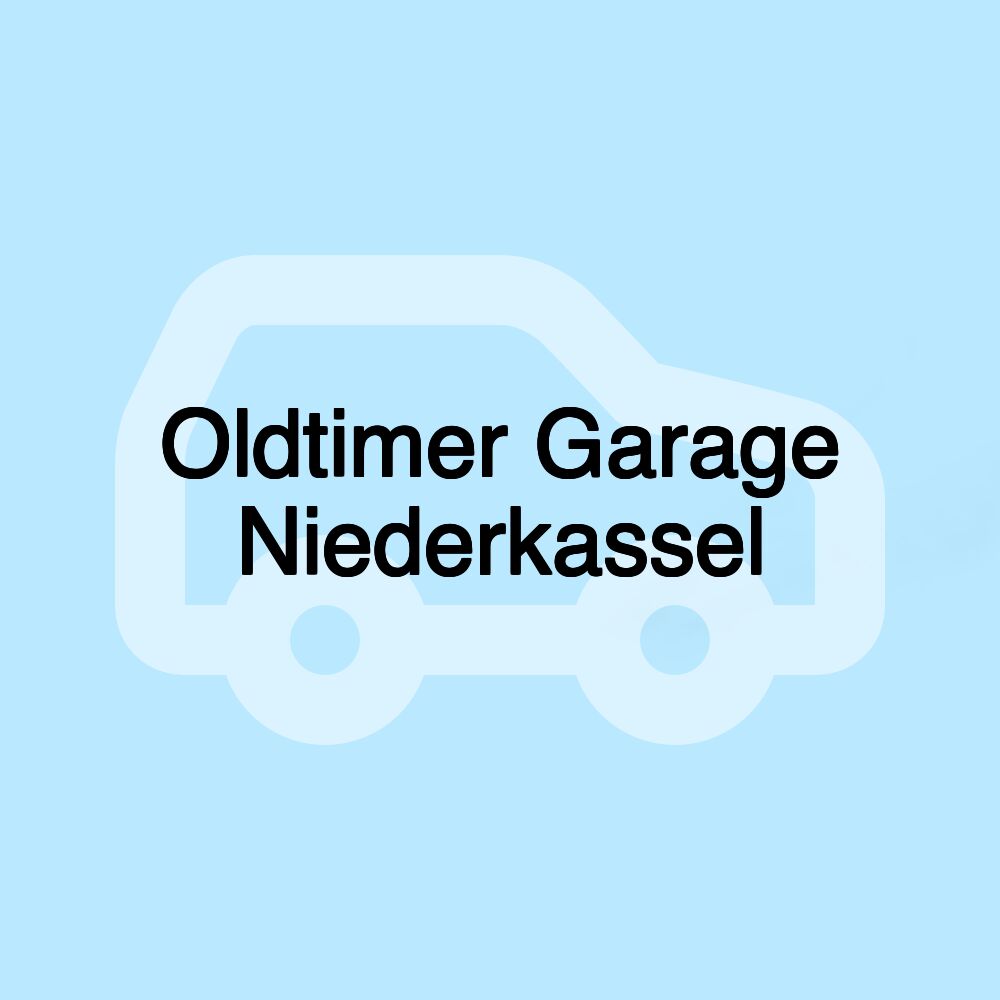 Oldtimer Garage Niederkassel