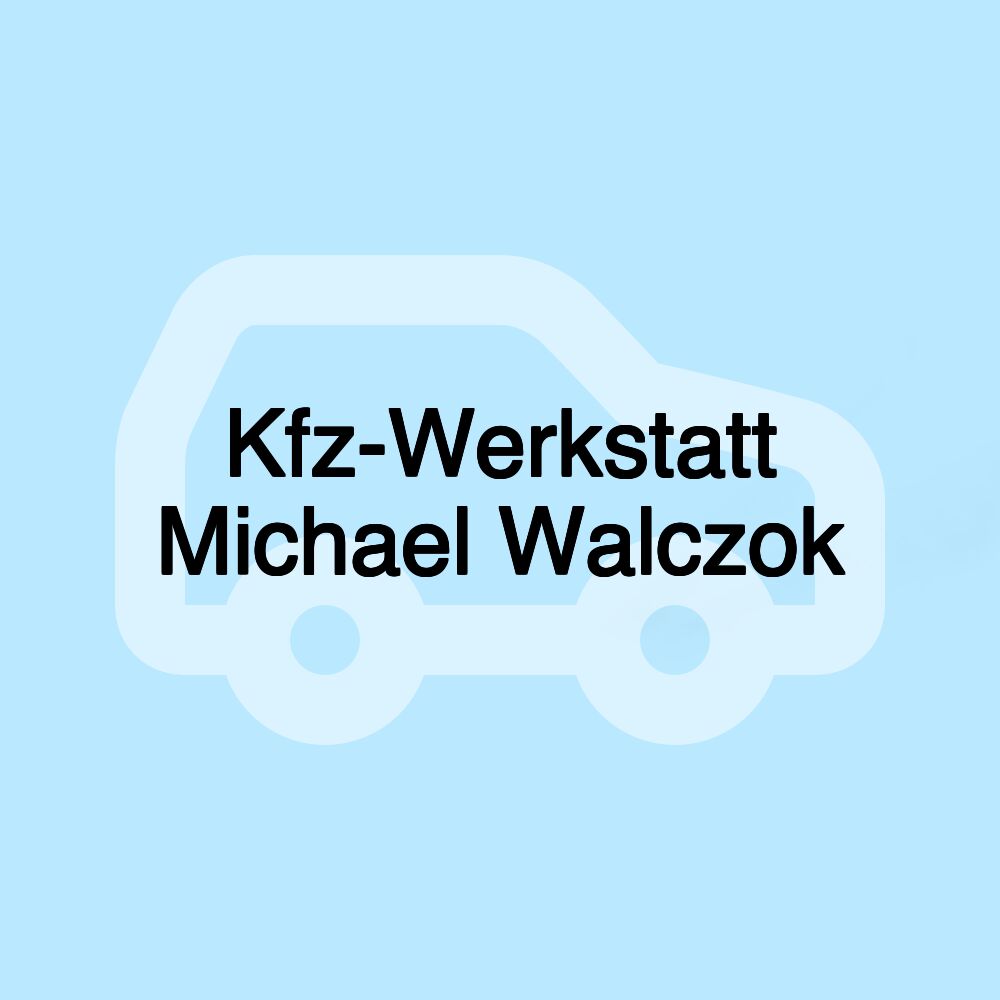 Kfz-Werkstatt Michael Walczok