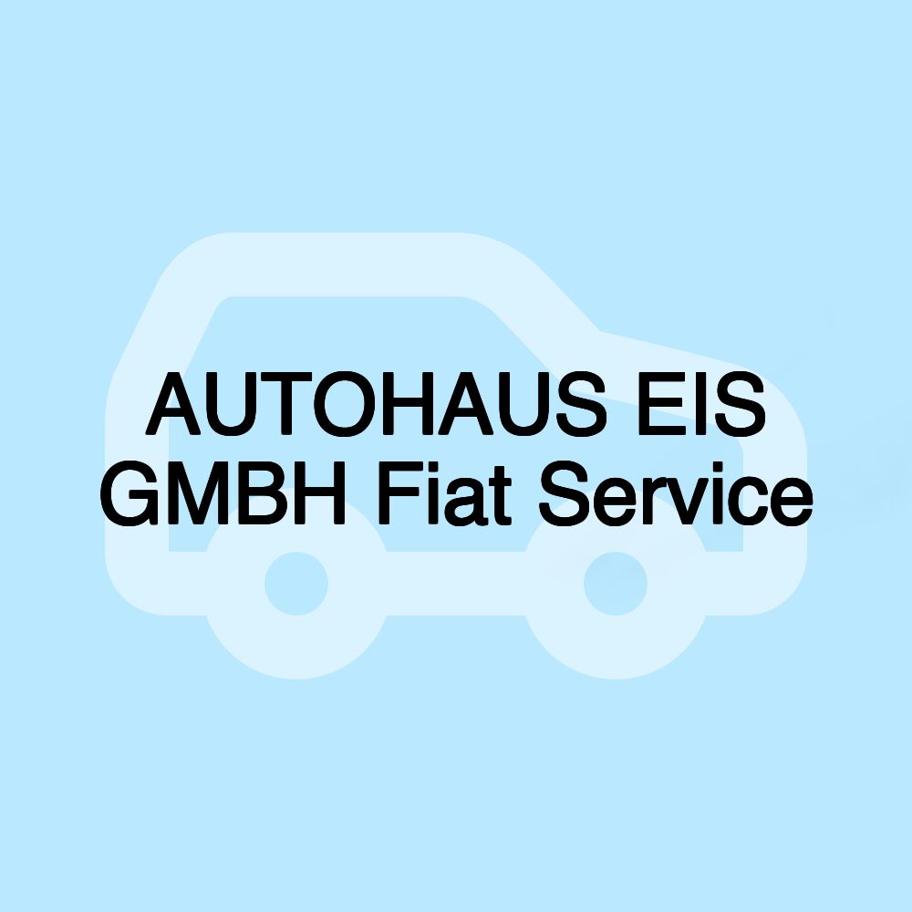AUTOHAUS EIS GMBH Fiat Service