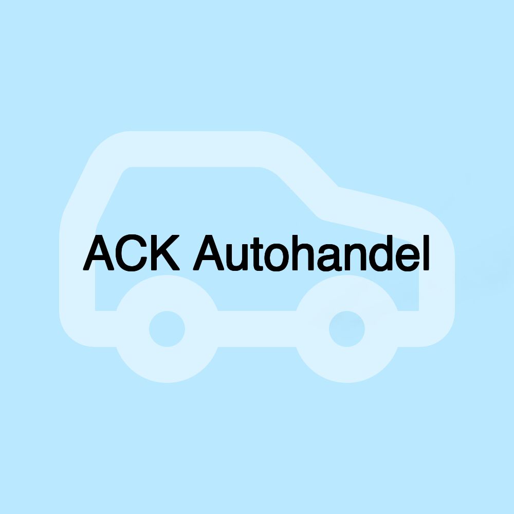 ACK Autohandel