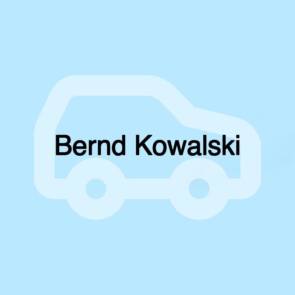 Bernd Kowalski