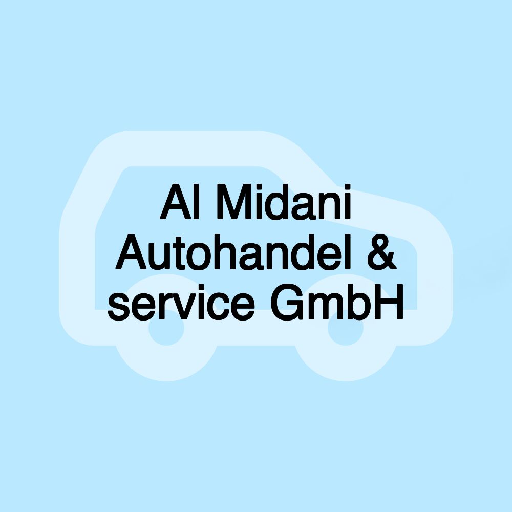 Al Midani Autohandel & service GmbH