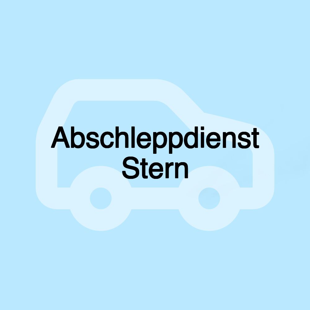 Abschleppdienst Stern