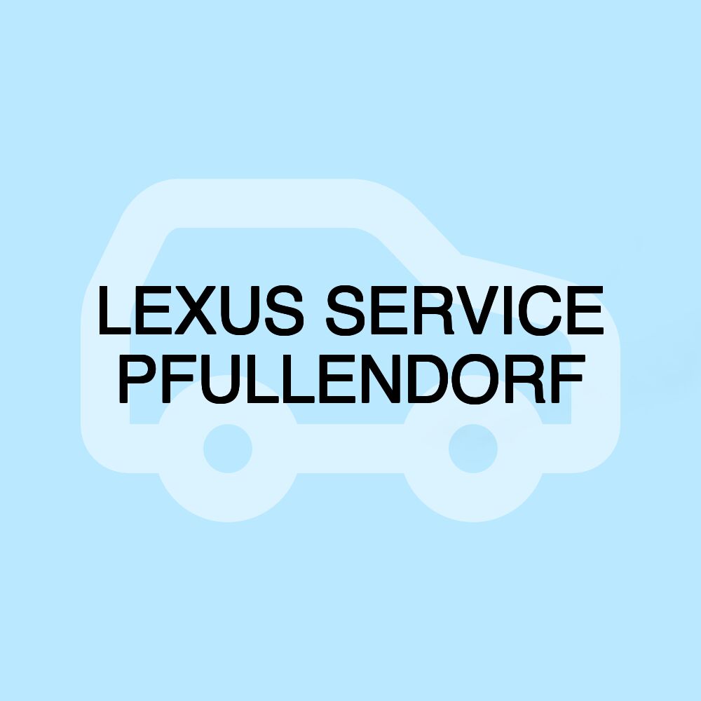 LEXUS SERVICE PFULLENDORF