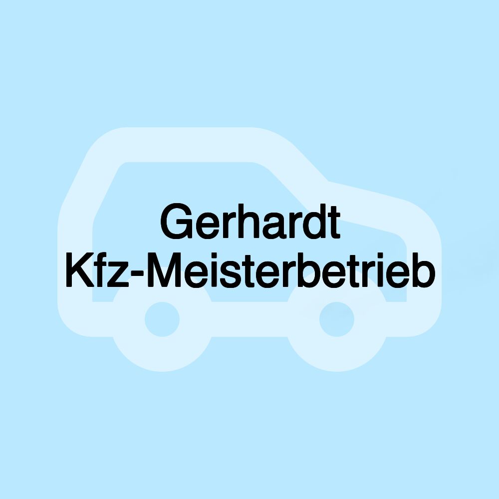 Gerhardt Kfz-Meisterbetrieb