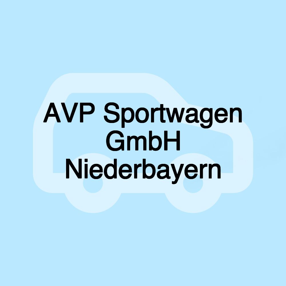 AVP Sportwagen GmbH Niederbayern