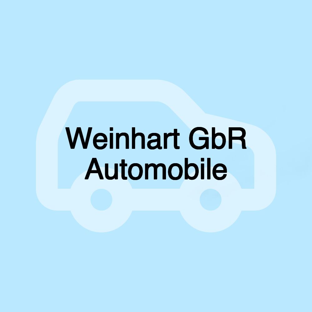 Weinhart GbR Automobile