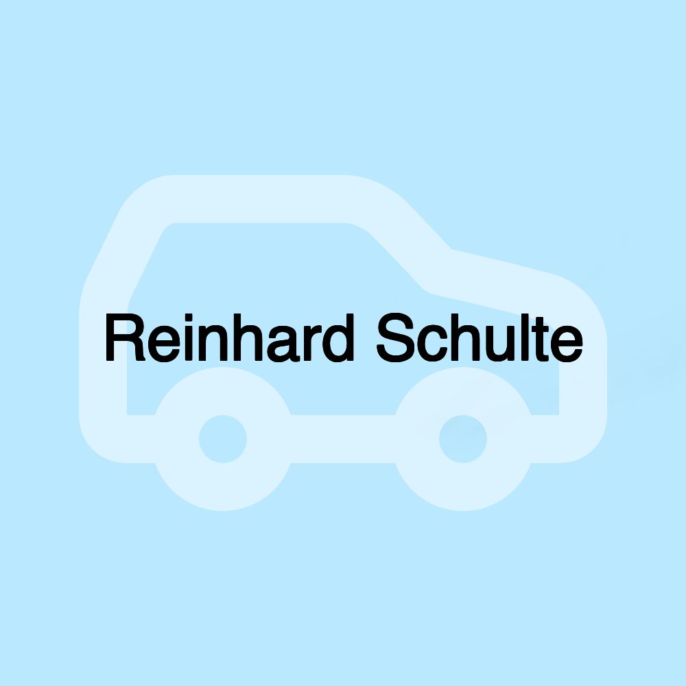 Reinhard Schulte