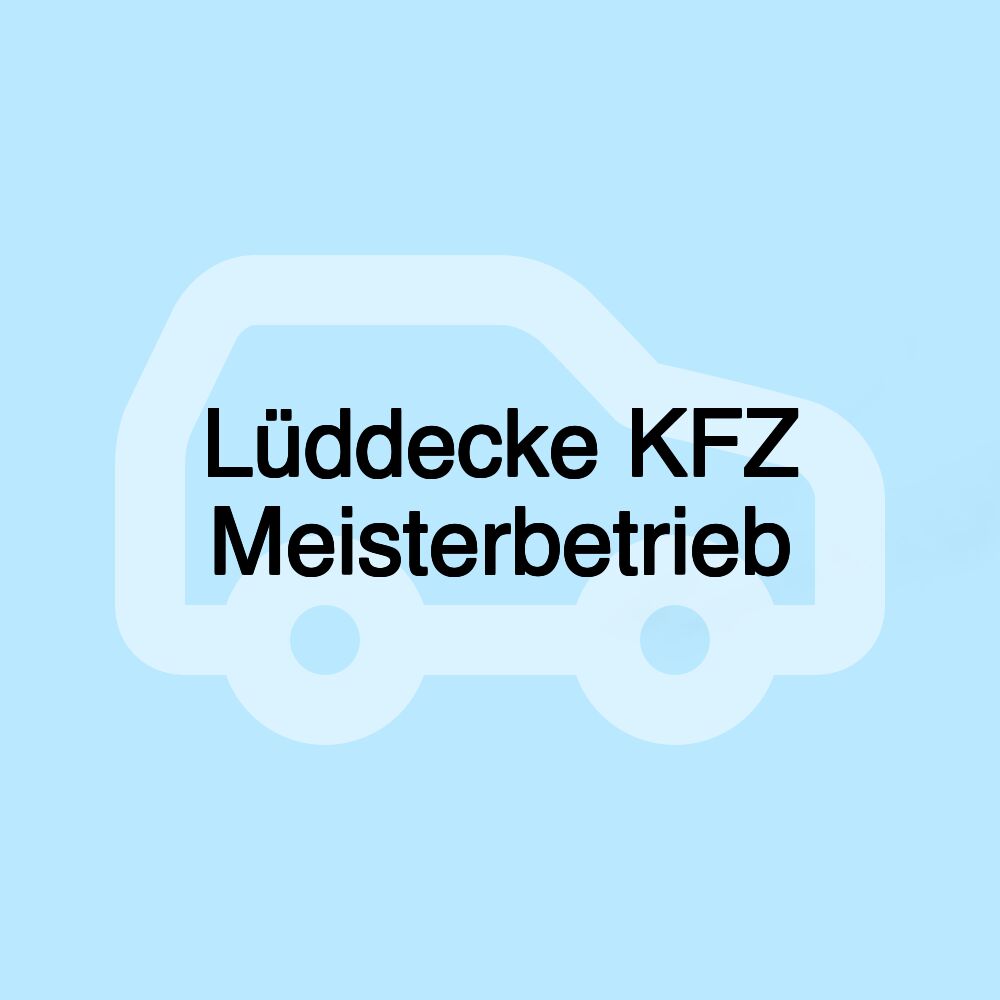 Lüddecke KFZ Meisterbetrieb