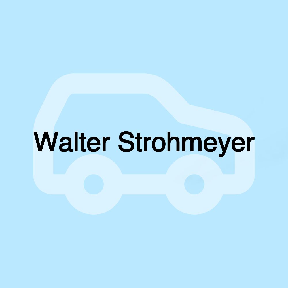 Walter Strohmeyer