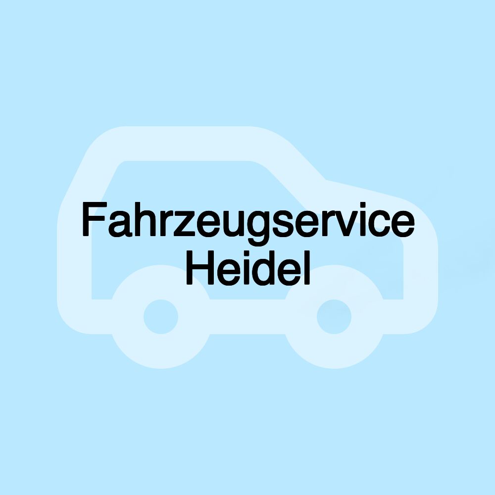 Fahrzeugservice Heidel
