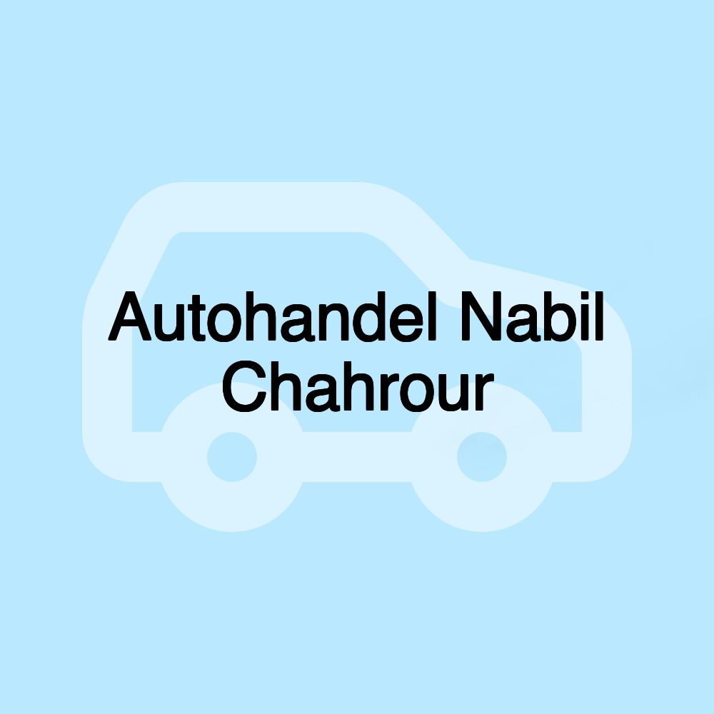 Autohandel Nabil Chahrour