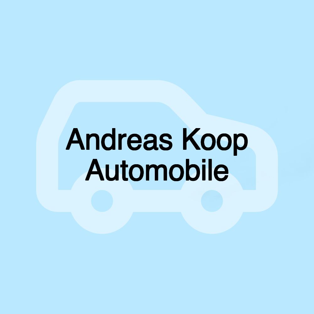 Andreas Koop Automobile