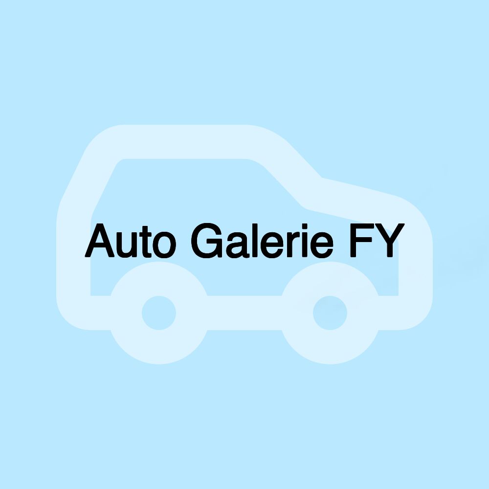 Auto Galerie FY