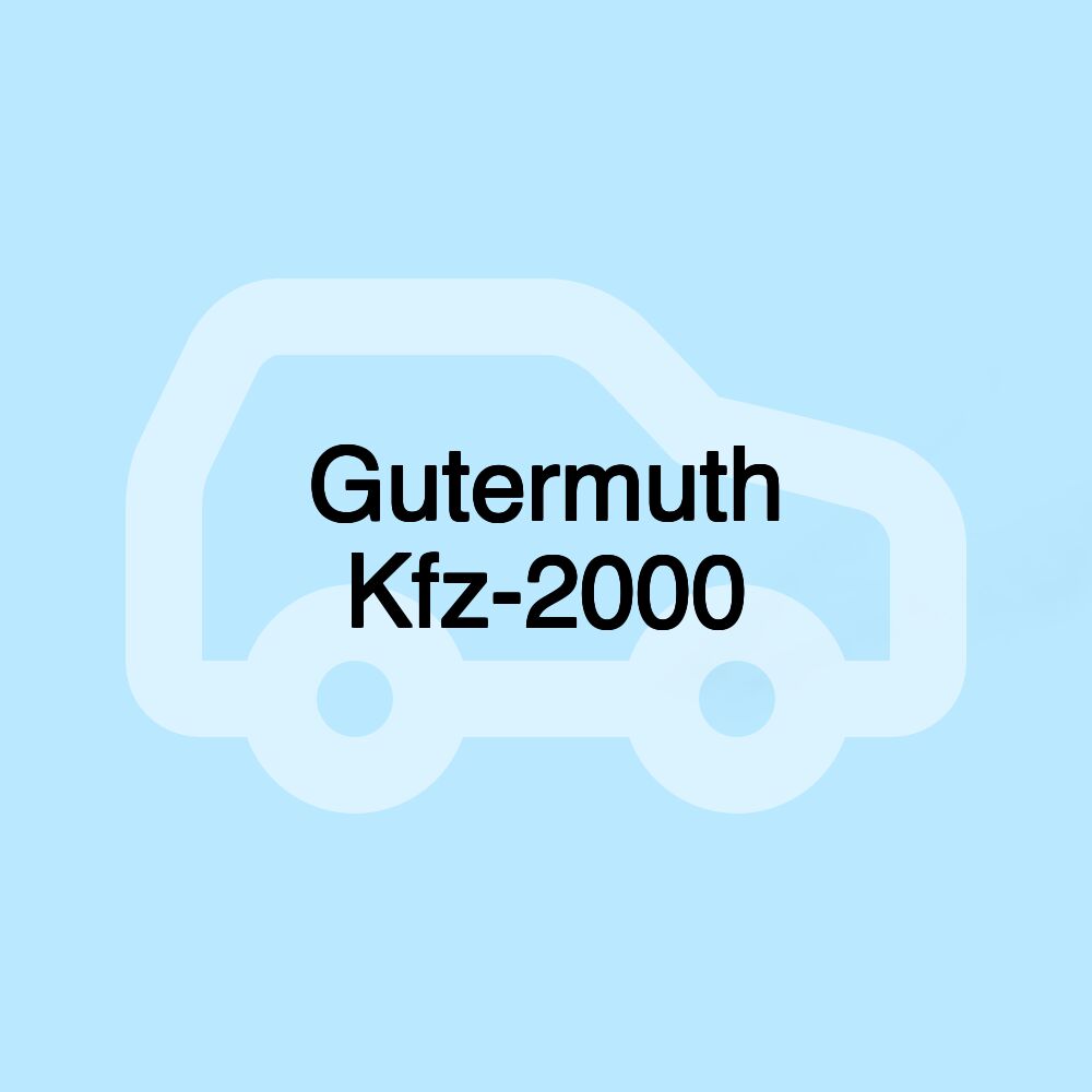 Gutermuth Kfz-2000