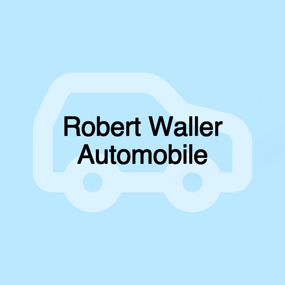 Robert Waller Automobile
