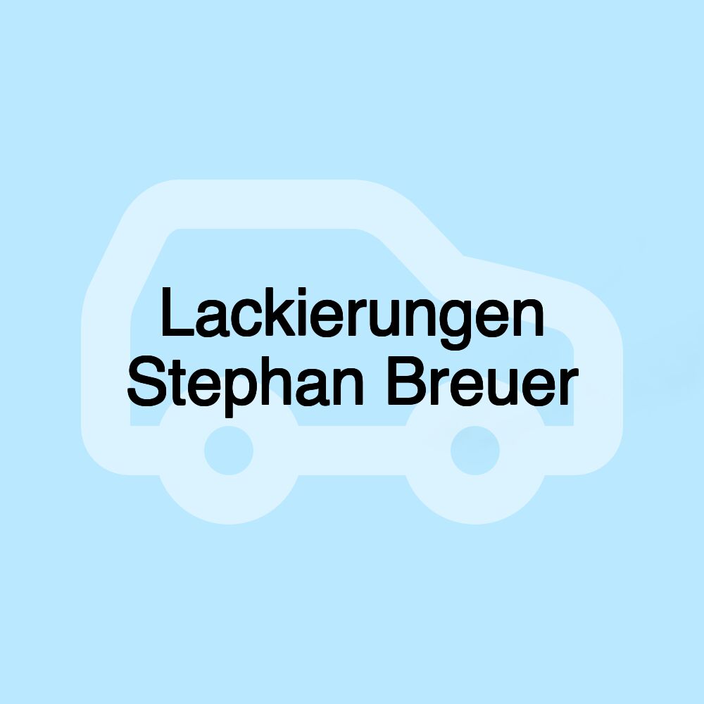 Lackierungen Stephan Breuer