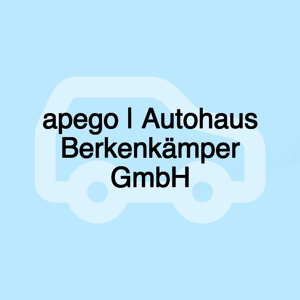 apego | Autohaus Berkenkämper GmbH