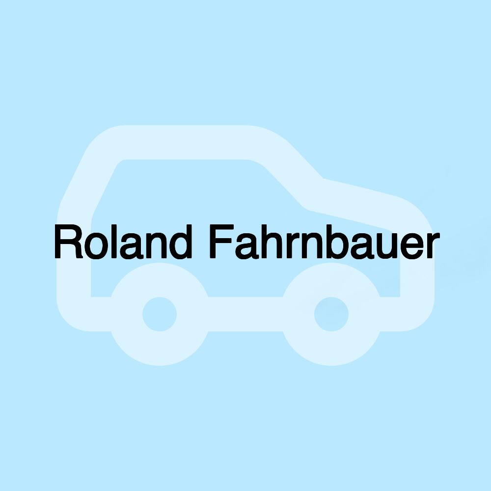 Roland Fahrnbauer