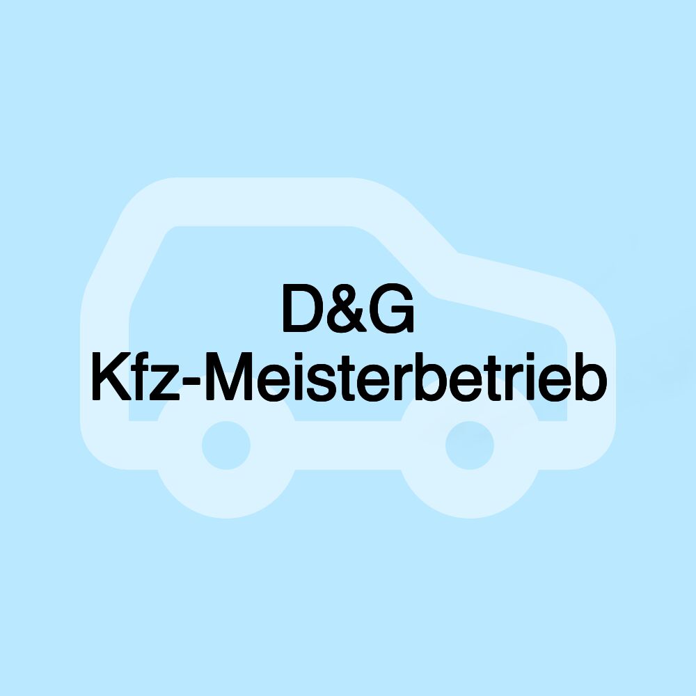 D&G Kfz-Meisterbetrieb D&G Kfz-Meisterbetrieb